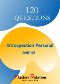 120 Questions Introspection Personal Journal